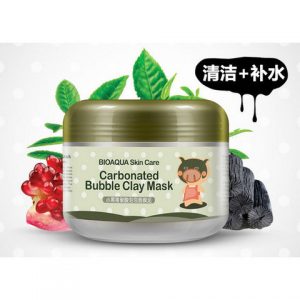 Очищающая пузырьковая маска «BiOaQUA» Carbonated Bubbled Clay Mask