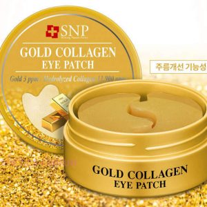 SNP Gold Collagen Eye Patch — Гидрогелевые патчи для глаз с коллагеном и коллоидным золотом, 60 шт.