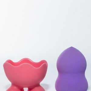 Спонж для макияжа с подставкой TOP CHOICE,4
